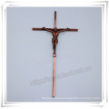 Christian Alloy Cross Religious Jesus Crucifix, Catholic Crucifix (IO-ca099)